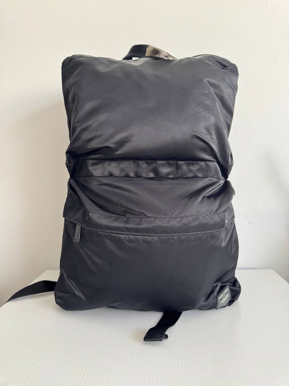 NWT Porter Yoshida Frame Backpack Black Nylon